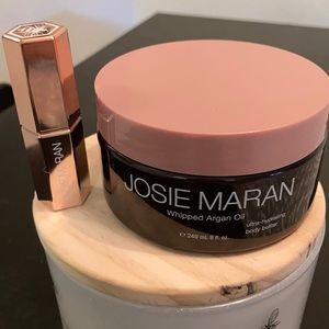 NEW — Josie Maran Whipped Argan Oil + Lip Sting